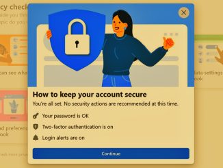 Facebook security